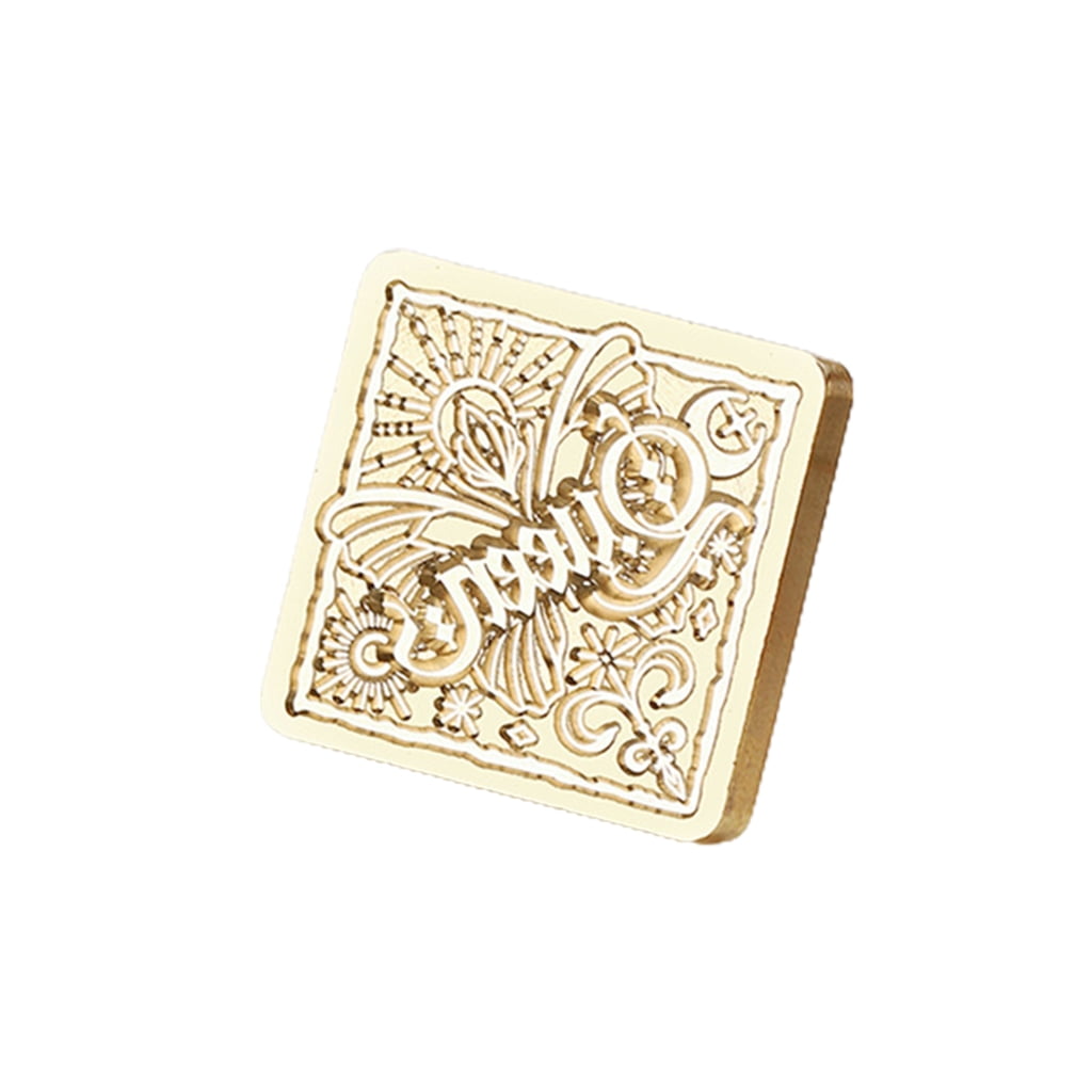 Wax Seal StampWords Phrases Sealing Wax Stamp Flower Sealing Stamp for