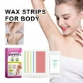 Wax Strips For Body Hand Wax Soft Wax Beads with Strips at Home Waxing