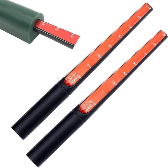 Wax Tube Ring Mandrel Sizer Ruler Jewelry Size Mandrel Tool Jewelry Making Tools Tomato 2.2x23.5cm