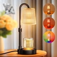 thumbnail image 1 of Fimilo Candle Warmer Lamp, Adjustable Height Timer Gifts Wax Warmer Lamp, Wax Melt Lights, for Bedroom Living Room(2*50W Bulbs), 1 of 10