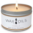 thumbnail image 1 of Wax and Oils Soy Wax Aromatherapy Scented Candles (Autumn Spice) 8 Ounces. Single Autumn Spice, 1 of 18