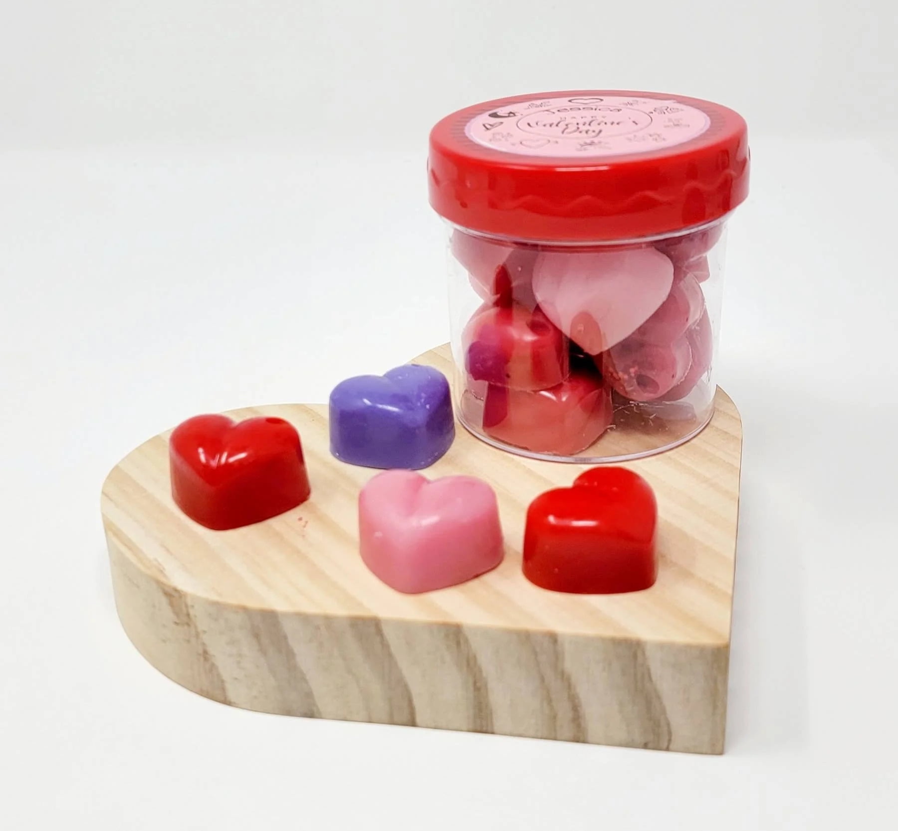 Wax melts, Hearts wax melts