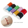 thumbnail image 1 of Waxed Cotton Cord 1mm White Sewing Thread Cordoncino Per Collane DIY Hand Cords Weave Line, 1 of 6