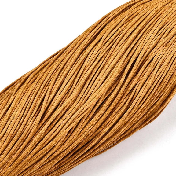 Waxed Cotton Cord Sandy Brown 1.5mm 360yard/bundle(330m/bundle)