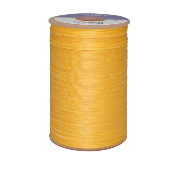 Waxed Polyester Cord 6-Ply Gold 0.55mm About 38.27 Yards(35m)/RollDIY