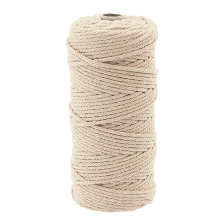 Waxed String  Waxed Polyester Cord Wax Cotton Cord Waxed Thread for  Bracelets Necklace Jewelry Making Friendship Bracelet,Off-white 