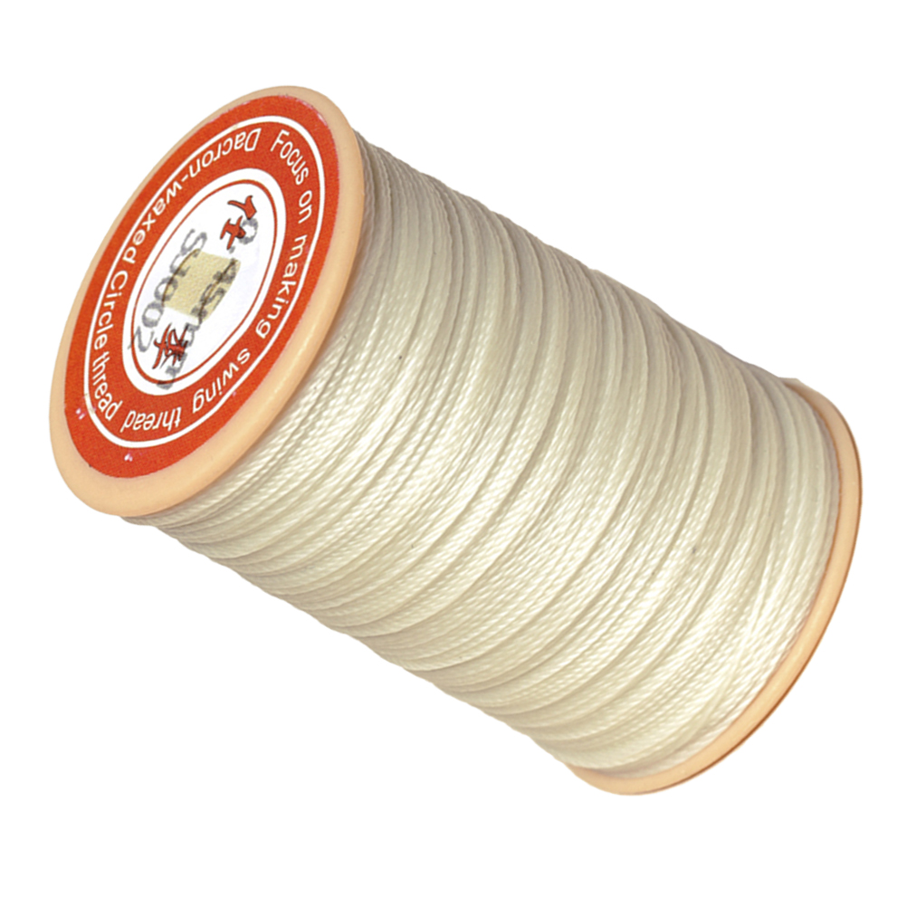 Waxed Thread 1PC 0.45mm Round Waxed Thread Leather Sewing Thread Hand
