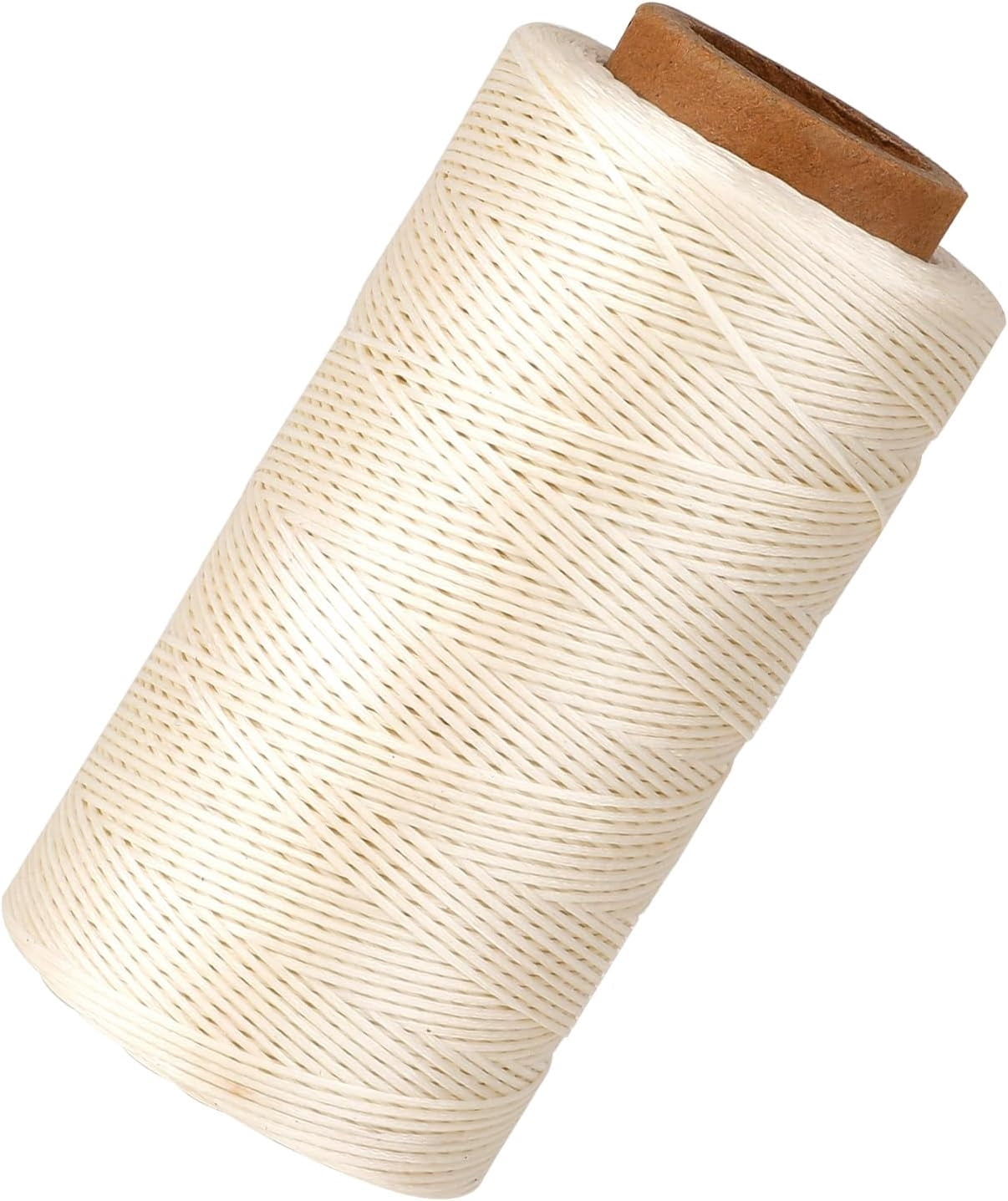 Waxed Thread, 285 Yards 0.8MM 150D Waxed Linen Thread Leather Threads ...
