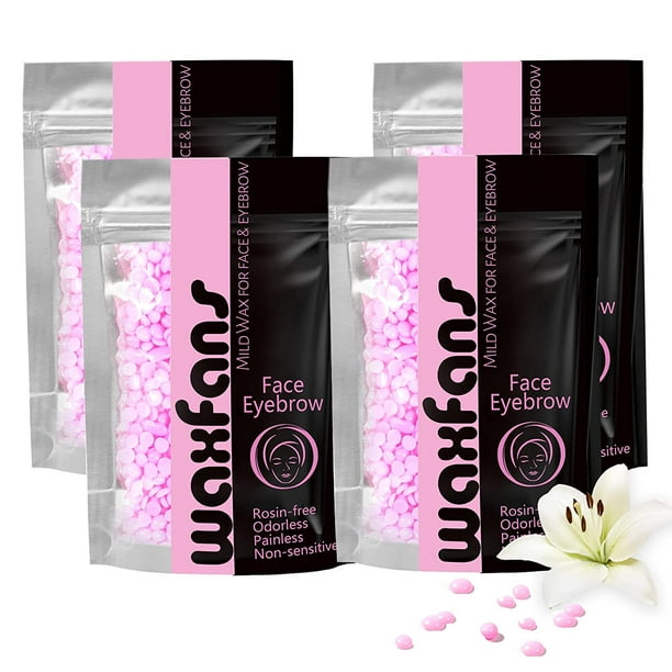 Waxfans Wax Beads, Wax Beans for Hair Removal 1.1lb,Hard Wax Beads