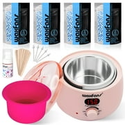 Waxfans Waxing Kit ,Wax Warmer for Hair Removal, Wax Kit with Hard Wax Beads for Women ,Waxing at Home for Full Body