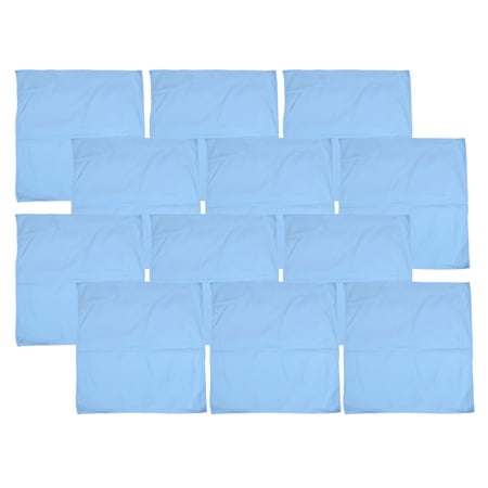 Waxie Blue Microfiber Suede Low-Lint Window Cloth (12-Pack)