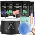 Waxing Kit for Women Premium Hot Melt Hard Wax Warmer for Hair