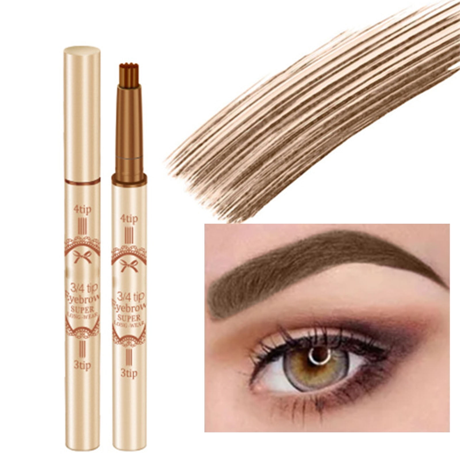 Waxing Pen Brows And Face Set Instant Eyebrow Stamp Light Instant Eye
