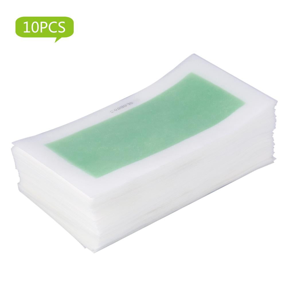 Waxing Strip Paper,Waxing Paper,10Pcs/Set Leg Arm Armpit Hair Removal