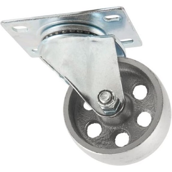 Waxman 4035355TD Titan 3 Inch Sintered Iron Plate Swivel Caster