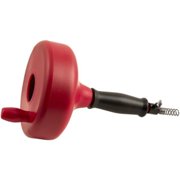 Waxman 7750115 0.25 in. x 15 ft. Manual Canister Pipe Auger for Small to Medium