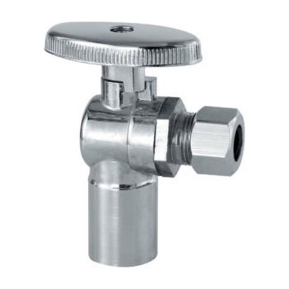 Waxman 7832800LF 0.5 C SWT x 0.37 OD x 0.25 in. Turn Angle Valve
