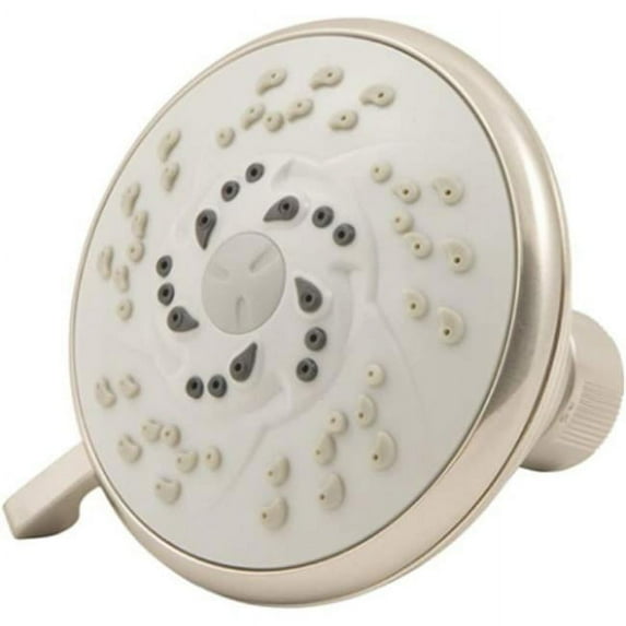 Waxman 8076600 3 Mood Fixed Position Body Shower Head, Brushed Nickel