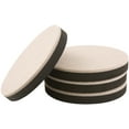 thumbnail image 1 of Waxman Consumer Group 4713395k 5" Oatmeal Round Felt Bottom Furniture Sliders 4 Count, 1 of 2