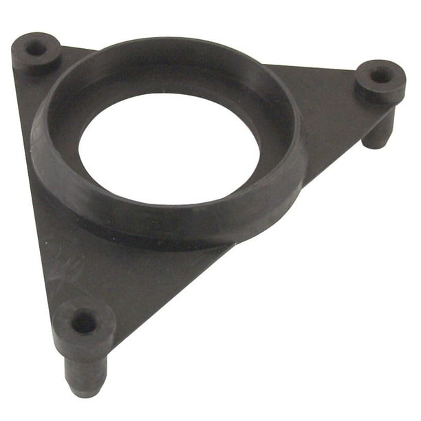 PlumbCraft Triangle Gasket Black Metal For Kohler
