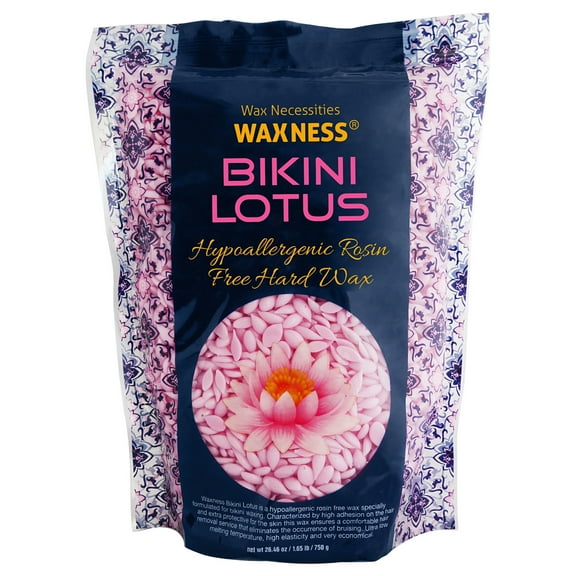 Waxness Premium Luxury Bikini Lotus Hard Wax Beads 1.65 lb / 750g