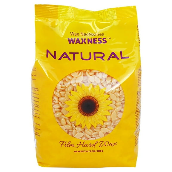 Waxness Wax Necessities Film Hard Wax Beads - Natural 35.27 oz (1000g)