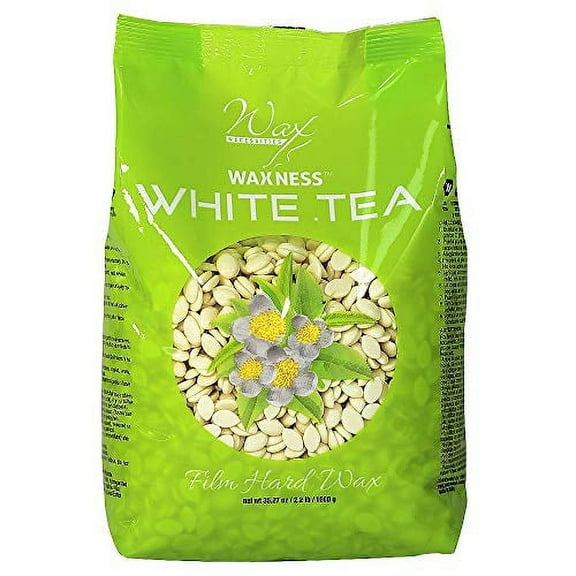Waxness Wax Necessities Film Hard Wax Beads - White Tea Cream 35.27 oz (1000g)