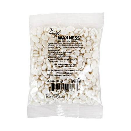 Waxness Wax Necessities Premium Luxury Hard Wax Royal Crystal Small Bag 100 g 3.5 oz