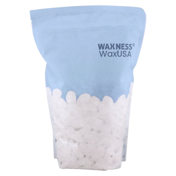 Waxness WaxUSA Coconut Pearl Hard Wax Beads 2.42 lb / 1.1 kg, Rosin Free, For Hair Removal, Made in Italy