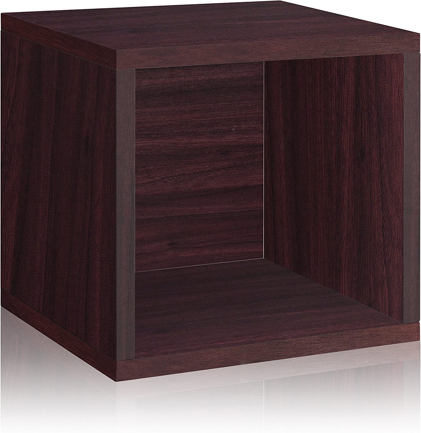 Way Basics,1 shelves Eco Stackable Storage Cube, Cubby Organizer (Tool