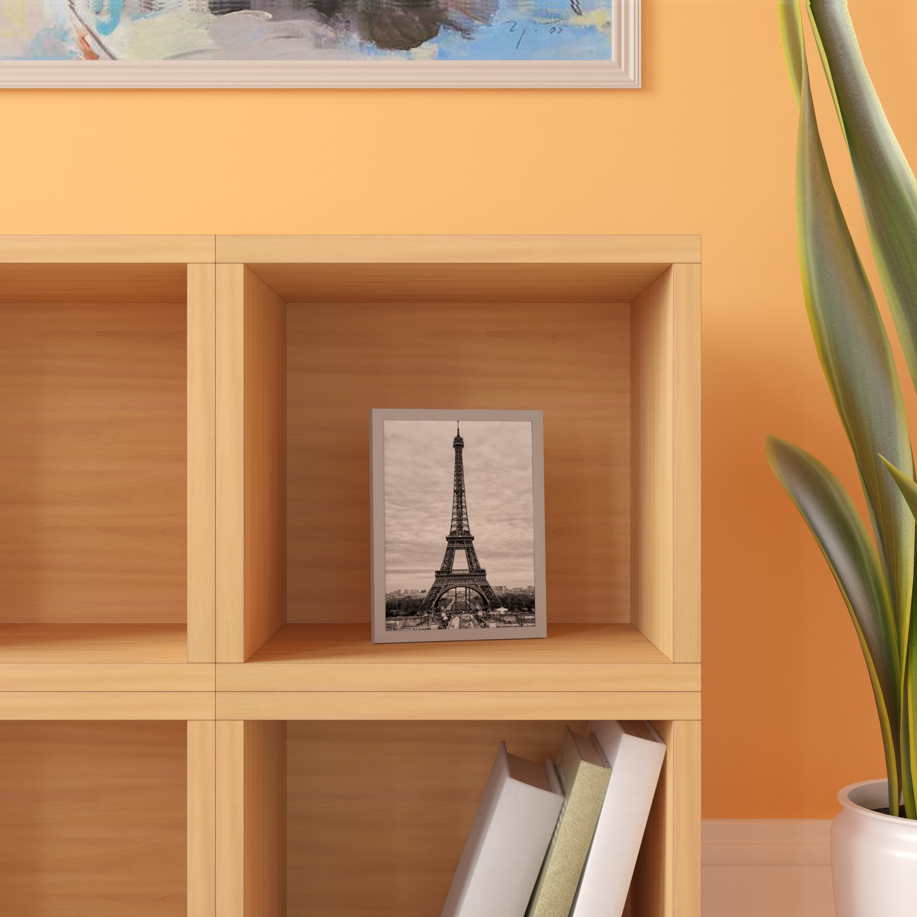 Way Basics Eco Stackable Connect Open Storage Cube and Cubby Organizer ...