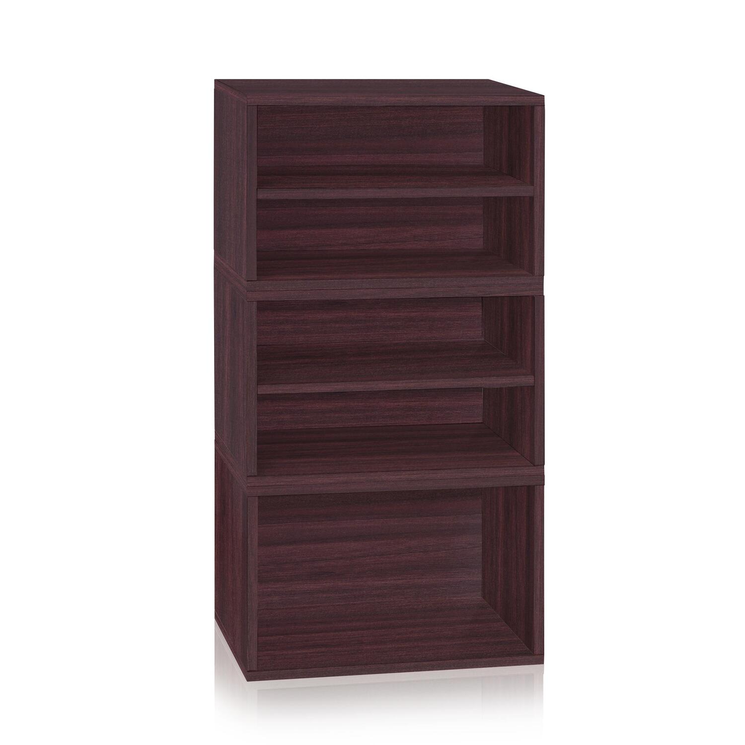 Way Basics Pisa Storage Blox Eco Friendly Modular Shelving-Finish
