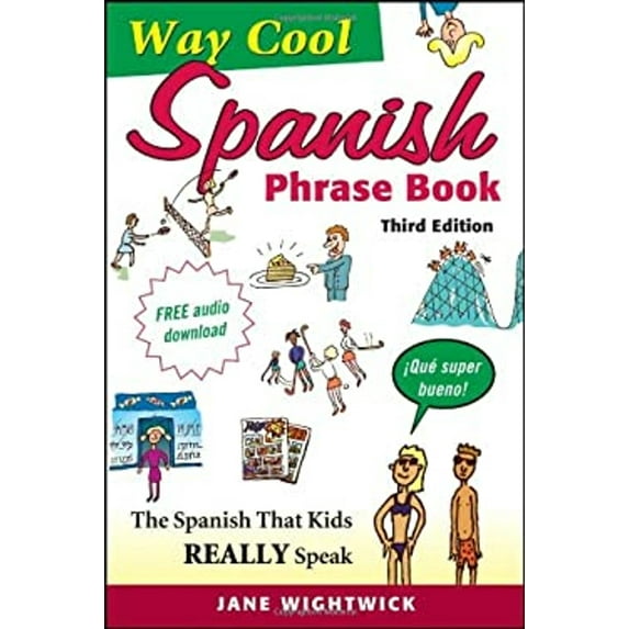 Pre-Owned Way-Cool Spanish Phrasebook (Paperback) by Jane Wightwick