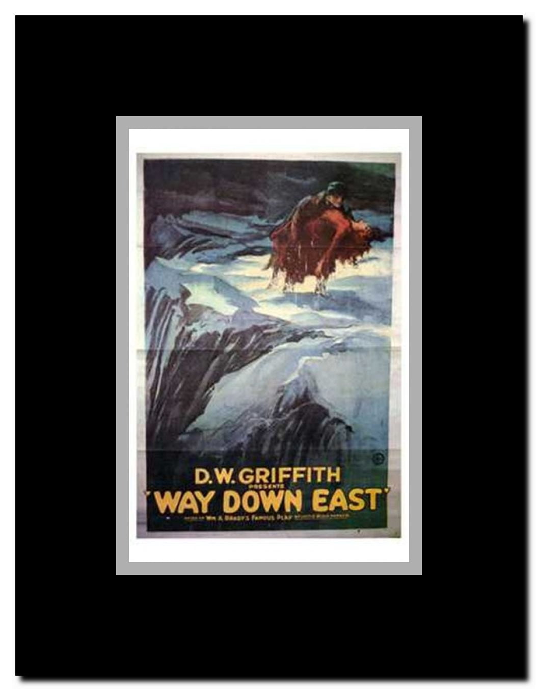 Way Down East Framed Movie Poster