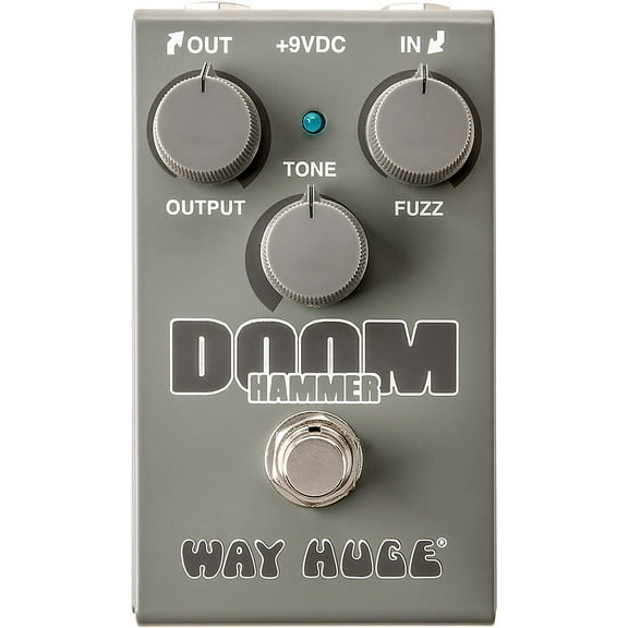 Way Huge Electronics WM45 Smalls Doom Hammer Fuzz Effects Pedal Gray