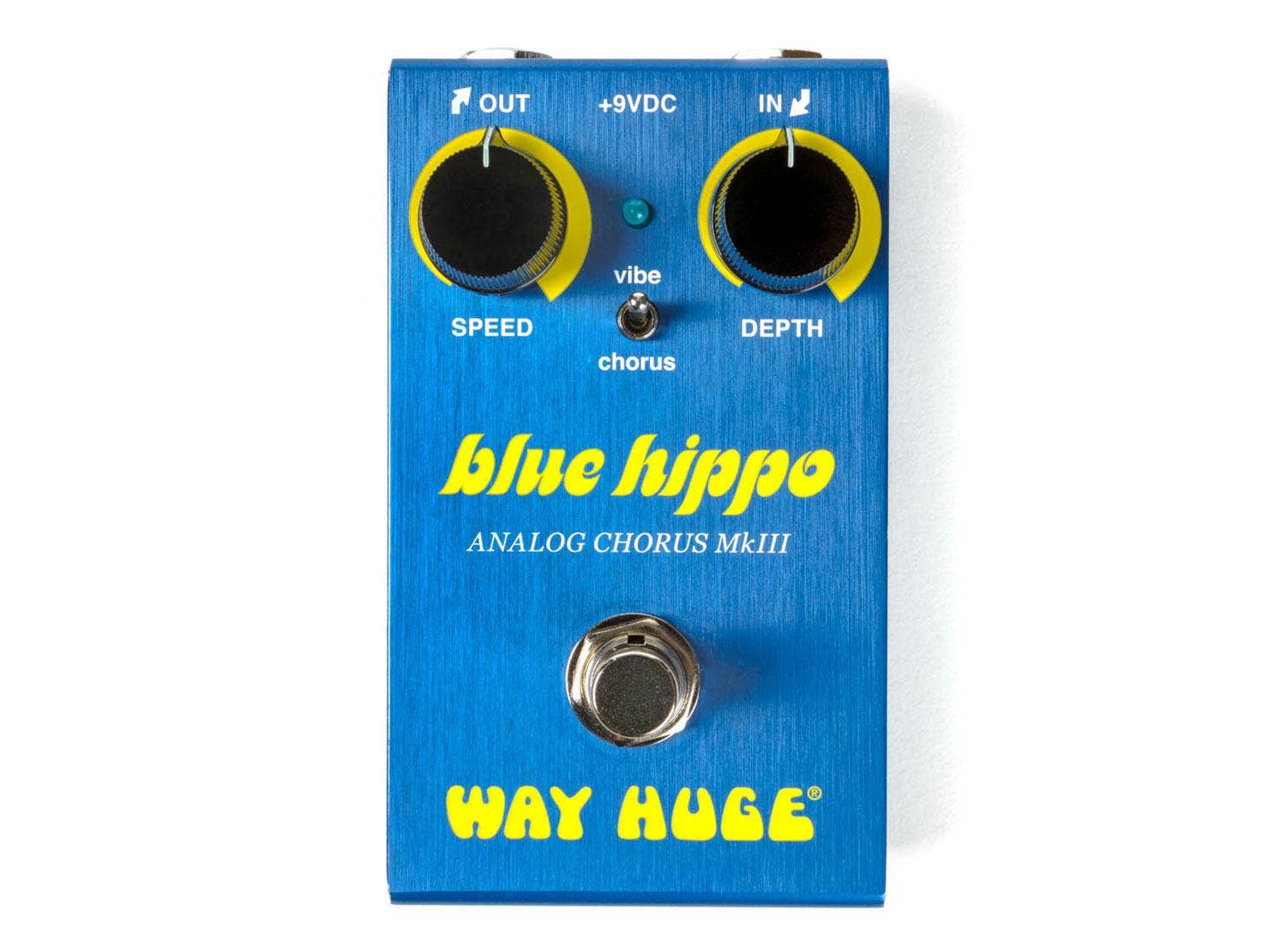 Way Huge Smalls Blue Hippo Analog Chorus Guitar Effect Pedal