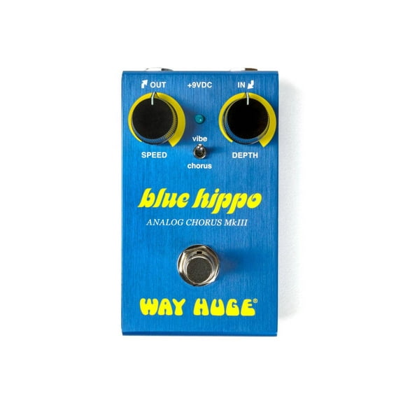 Way Huge Smalls Blue Hippo Analog Chorus Guitar Effect Pedal