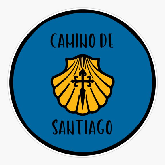 Way Of Saint James Pilgrim Sticker