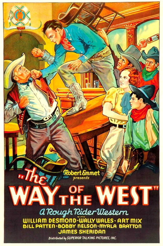 Way Of The West Canvas Art - (11 x 17)
