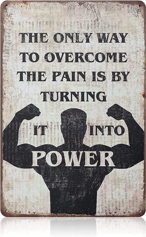 The only Way to Overcome The Pain is by Turning it into Power Library ...