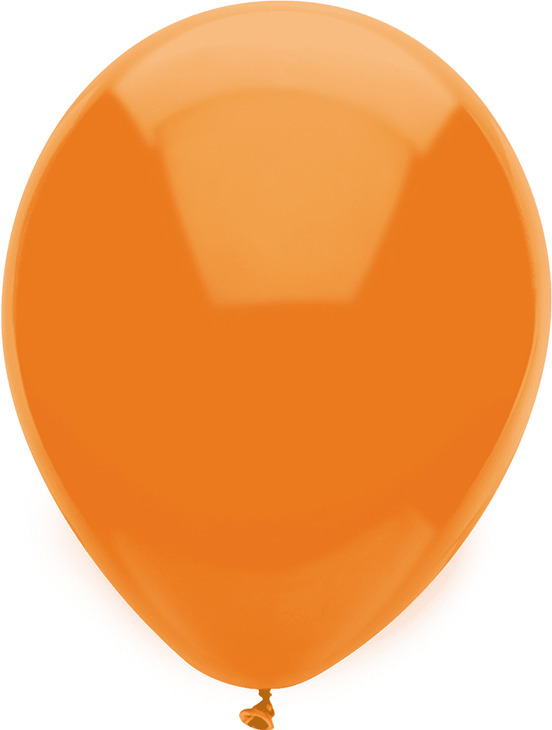 Way To Celebrate 12" All Occasion Orange Balloons, 15 Count