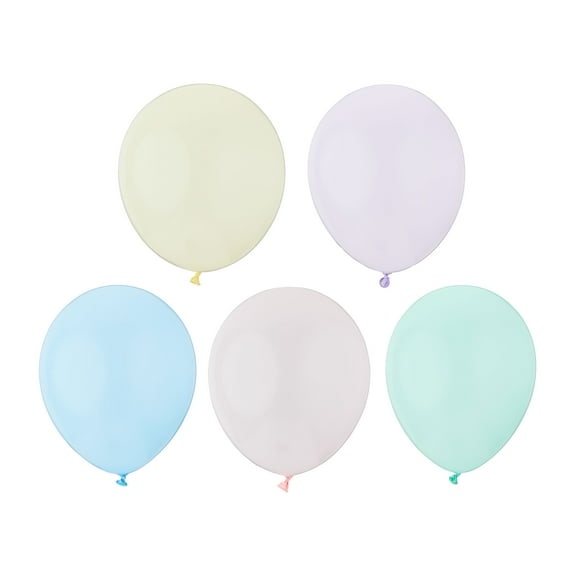 12" Pastel Mix Latex Balloons, 15 Pieces, by Way To Celebrate