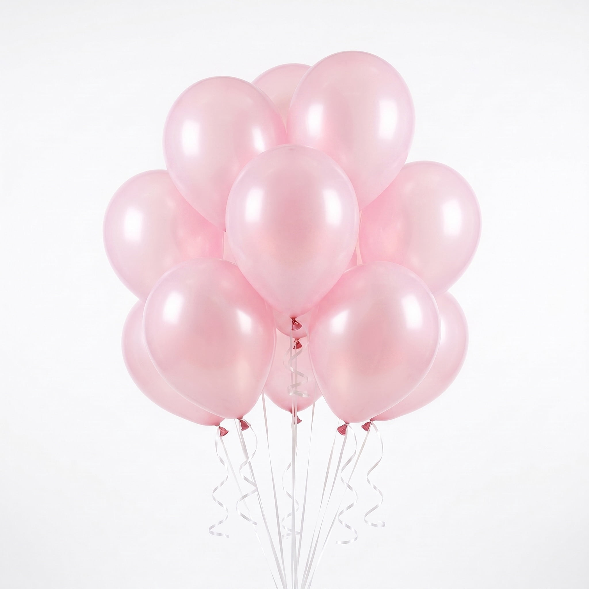 12" Light Pink Latex Balloons, 15 Pieces, by Way To Celebrate