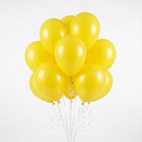 12" Yellow Latex Balloons, 15 Pieces, by Way To Celebrate