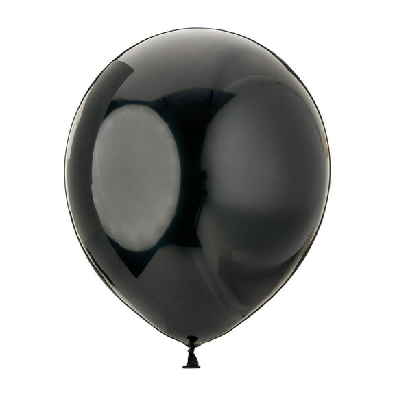 12" Black Latex Balloons, 15 Pieces, by Way To Celebrate