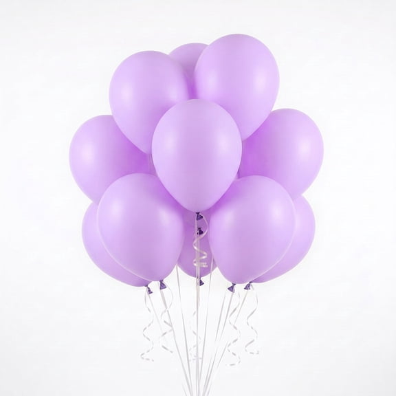 12" Purple Latex Balloons, 15 Pieces, by Way To Celebrate