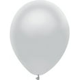 thumbnail image 1 of Way To Celebrate 12" Silver All Occasion and Ages Latex Balloons, 12 Count, 1 of 4