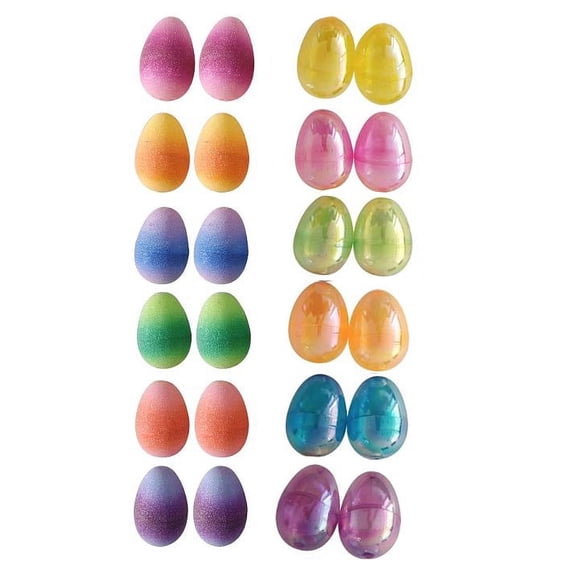Way To Celebrate 12ct Trans Irid Eggs.