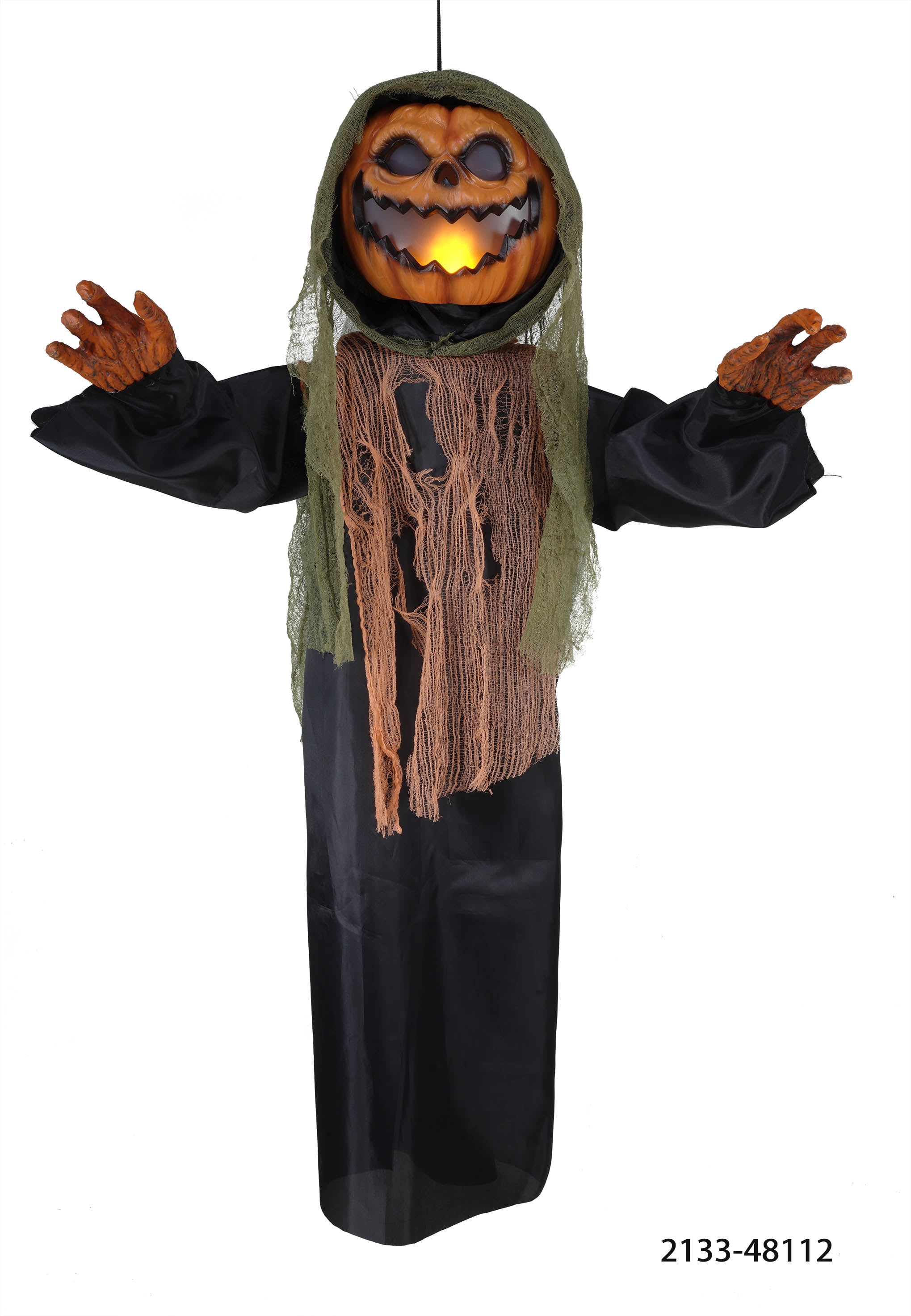 Way To Celebrate 48 Inch Hanging Pumpkin Man - Walmart.com