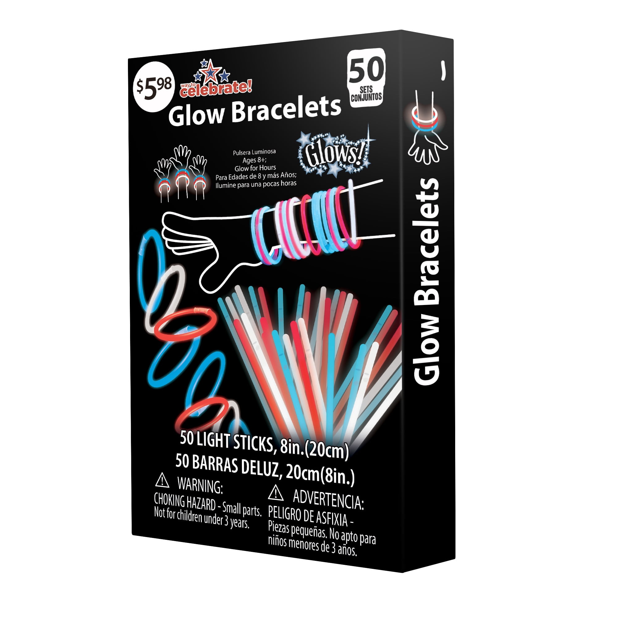 Glow Sticks Bracelets For Concerts And Parties Fun And Safe - Temu